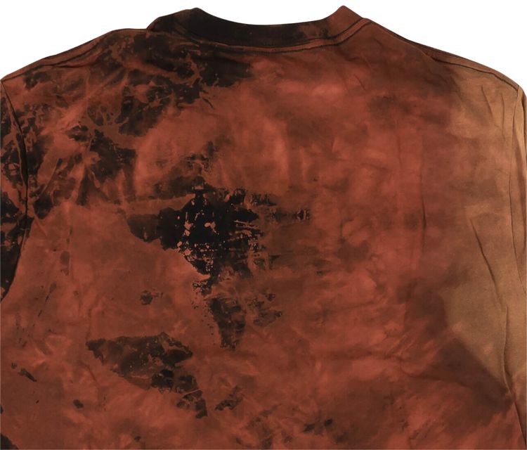 424 Reworked Double Layer Bleached T Shirt Black