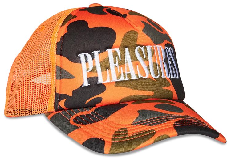 Pleasures Lithium Trucker Cap Hunter Camo