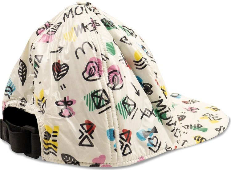 Moncler Logo Baseball Cap White