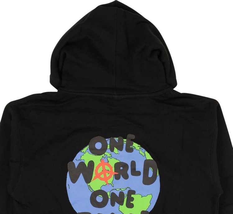 Kids of Immigrants One World One Peace Hoodie Black