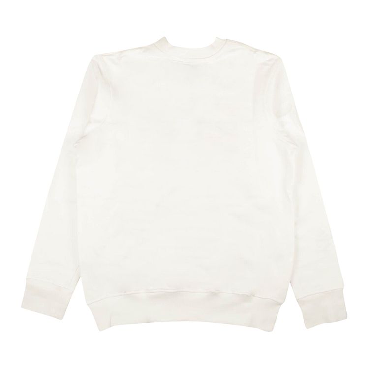 Casablanca Vintage Tennis Multi Stripe Sweatshirt White