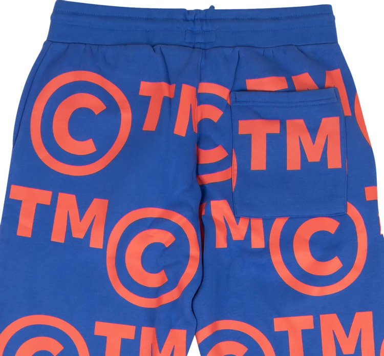 Chinatown Market Trademark Logo Sweatpants Blue