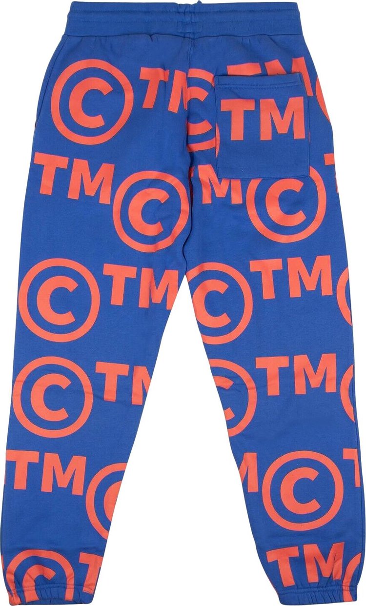 Chinatown Market Trademark Logo Sweatpants Blue