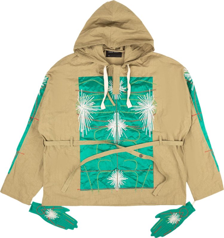 Craig Green Embroidery Body Cagoule Sweater 'Multicolor'