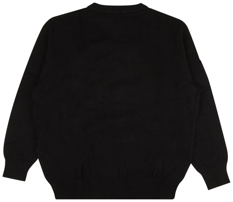 Who Decides War Equals Knit Crewneck Black