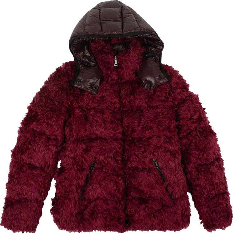 Moncler Hooded Down Jacket 'Red'