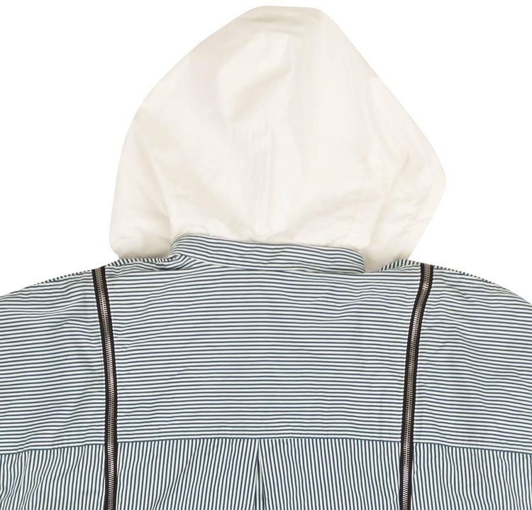 Palm Angels Sensitive Content Hooded Jacket White