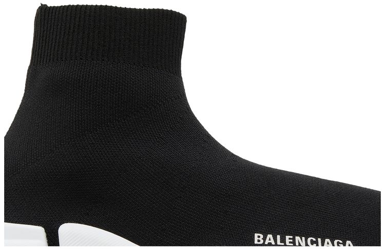 Balenciaga Wmns Speed 20 Sneaker Black White