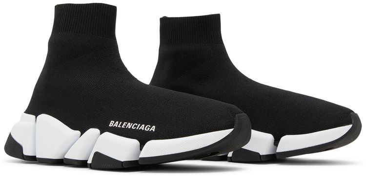 Balenciaga Wmns Speed 20 Sneaker Black White