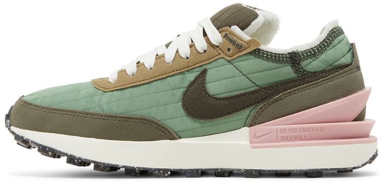 Wmns Waffle One NN Toasty   Oil Green