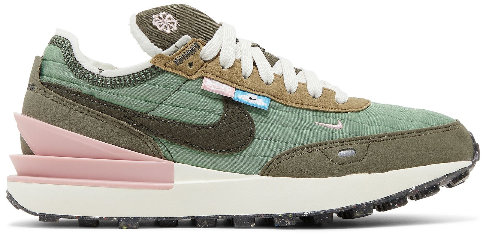 nike waffle one toasty olive