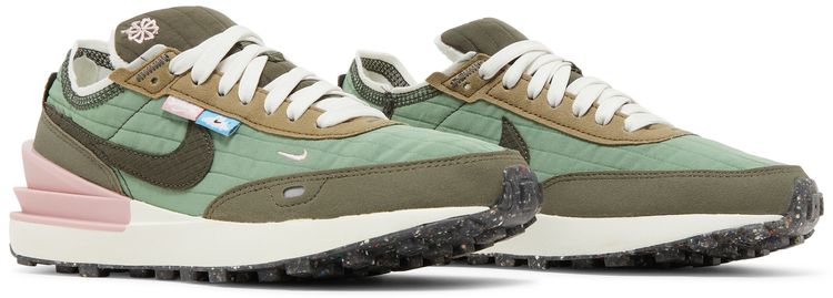 Wmns Waffle One NN Toasty   Oil Green