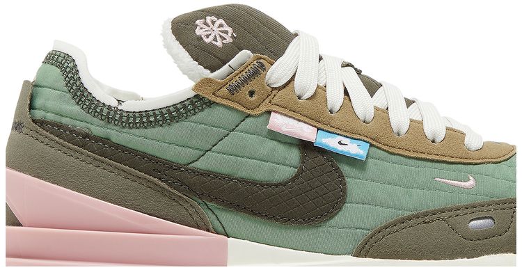 Wmns Waffle One NN Toasty   Oil Green