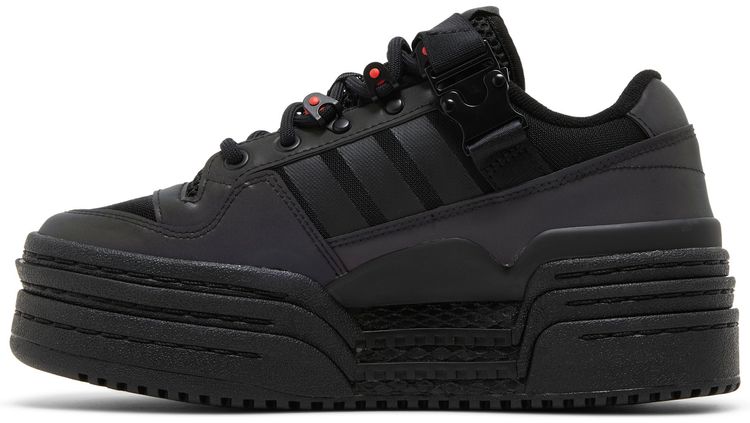 Adidas Wmns Triple Platforum Low Black Iridescent