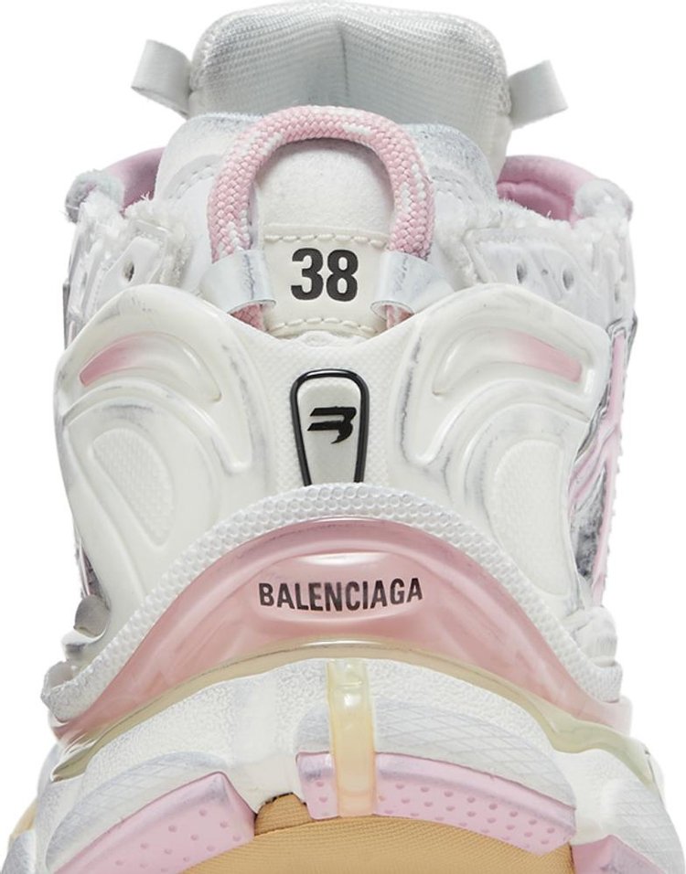 Balenciaga Wmns Runner Sneaker White Pink