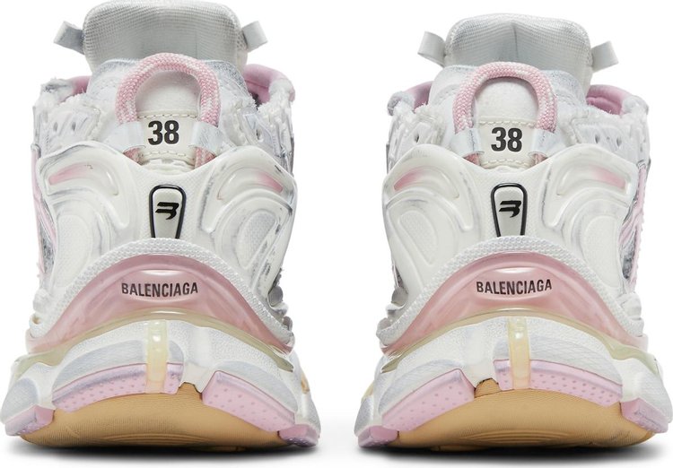 Balenciaga Wmns Runner Sneaker White Pink