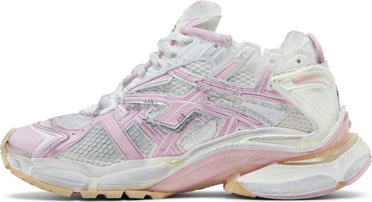 Balenciaga Wmns Runner Sneaker White Pink