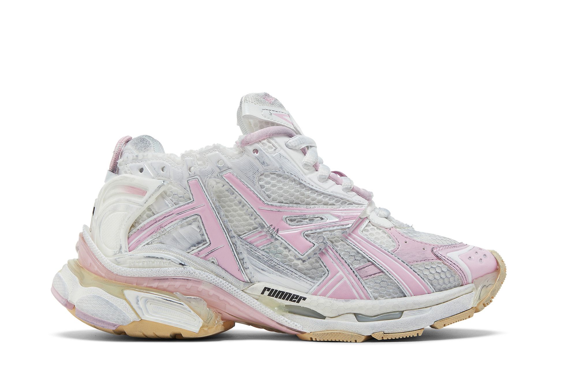 Buy Balenciaga Wmns Runner Sneaker White Pink 677402 W3RB3