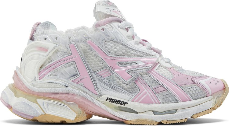 Balenciaga Wmns Runner Sneaker 'White Pink'