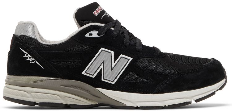 New Balance 990v3 Big Kid Black Grey