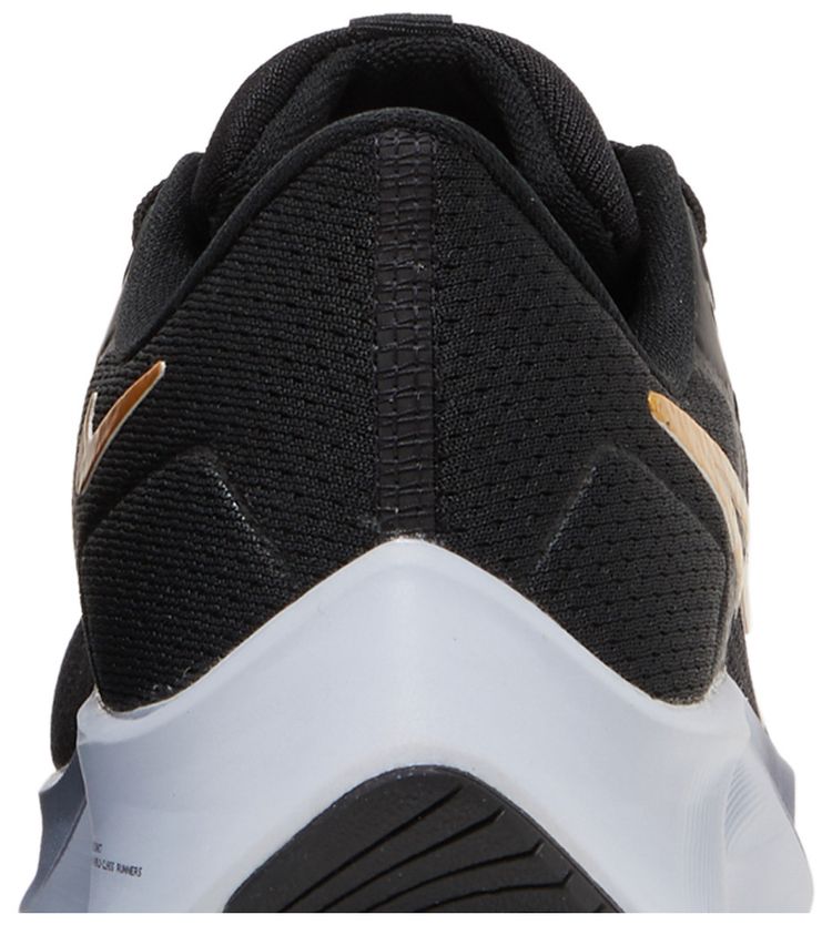 Nike Wmns Air Zoom Pegasus 38 Black Metallic Gold Coin