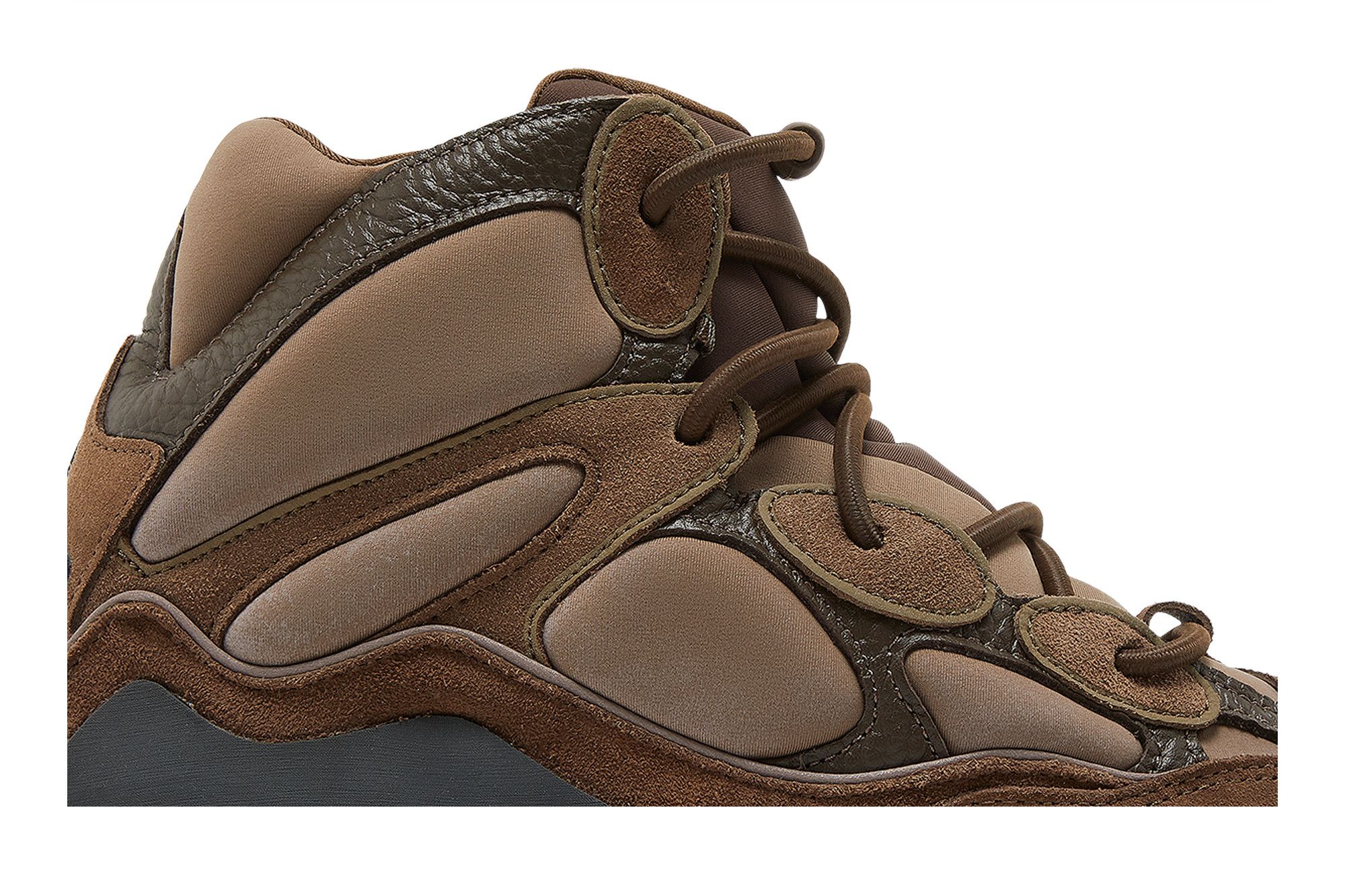 Adidas Originals Yeezy 500 High Taupe Black Brown 4 Feature