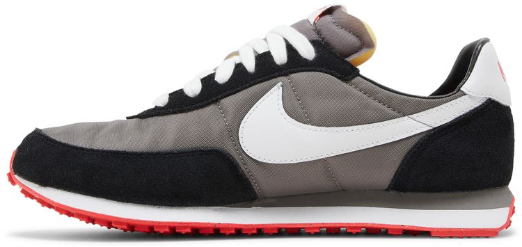 Nike Waffle Trainer 2 GS Flat Pewter Siren Red