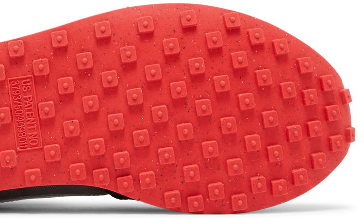 Nike Waffle Trainer 2 GS Flat Pewter Siren Red