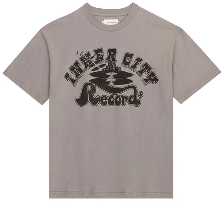 Honor The Gift Records T Shirt Grey