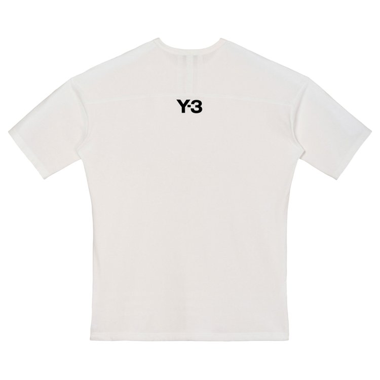 Y 3 CH1 Oversized Stripes Tee Core White