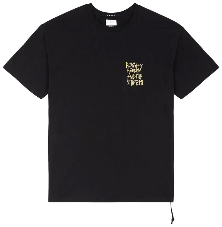 Ksubi 23 Biggie Short Sleeve Tee Jet Black