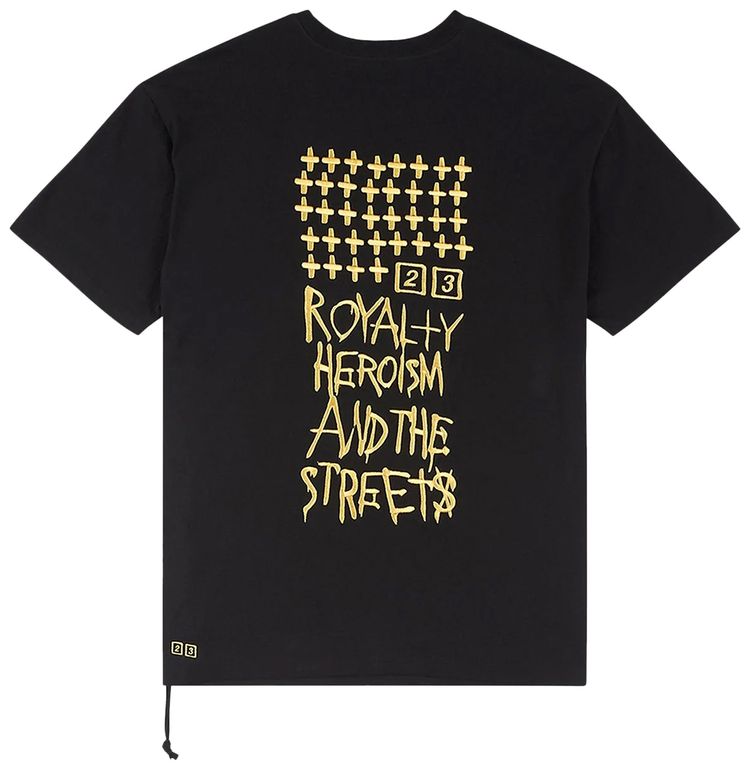 Ksubi 23 Biggie Short Sleeve Tee Jet Black