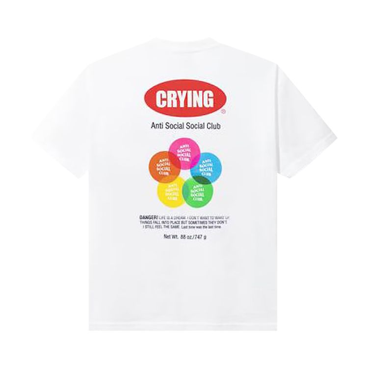 Anti Social Social Club Toy With Me Tee White