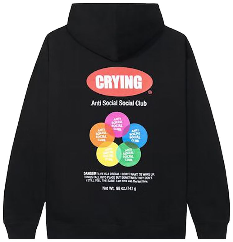 Anti Social Social Club Toy With Me Hoodie Black
