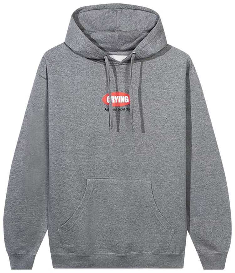 Anti Social Social Club Toy With Me Hoodie Grey
