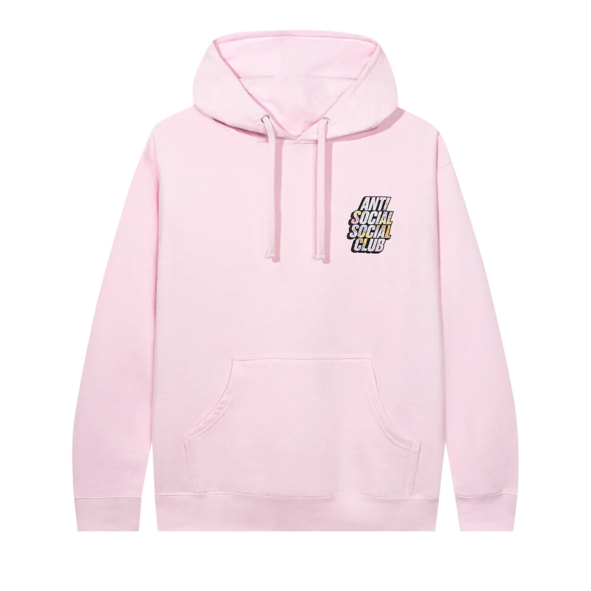 Anti social social outlet club blocked hoodie