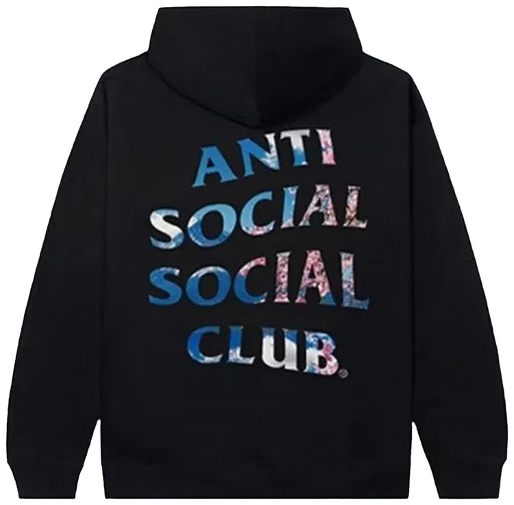 Anti Social Social Club Serenity Hoodie Black