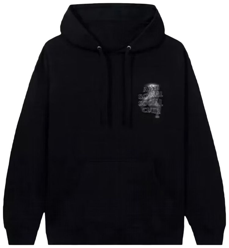 Anti Social Social Club Twisted Hoodie Black