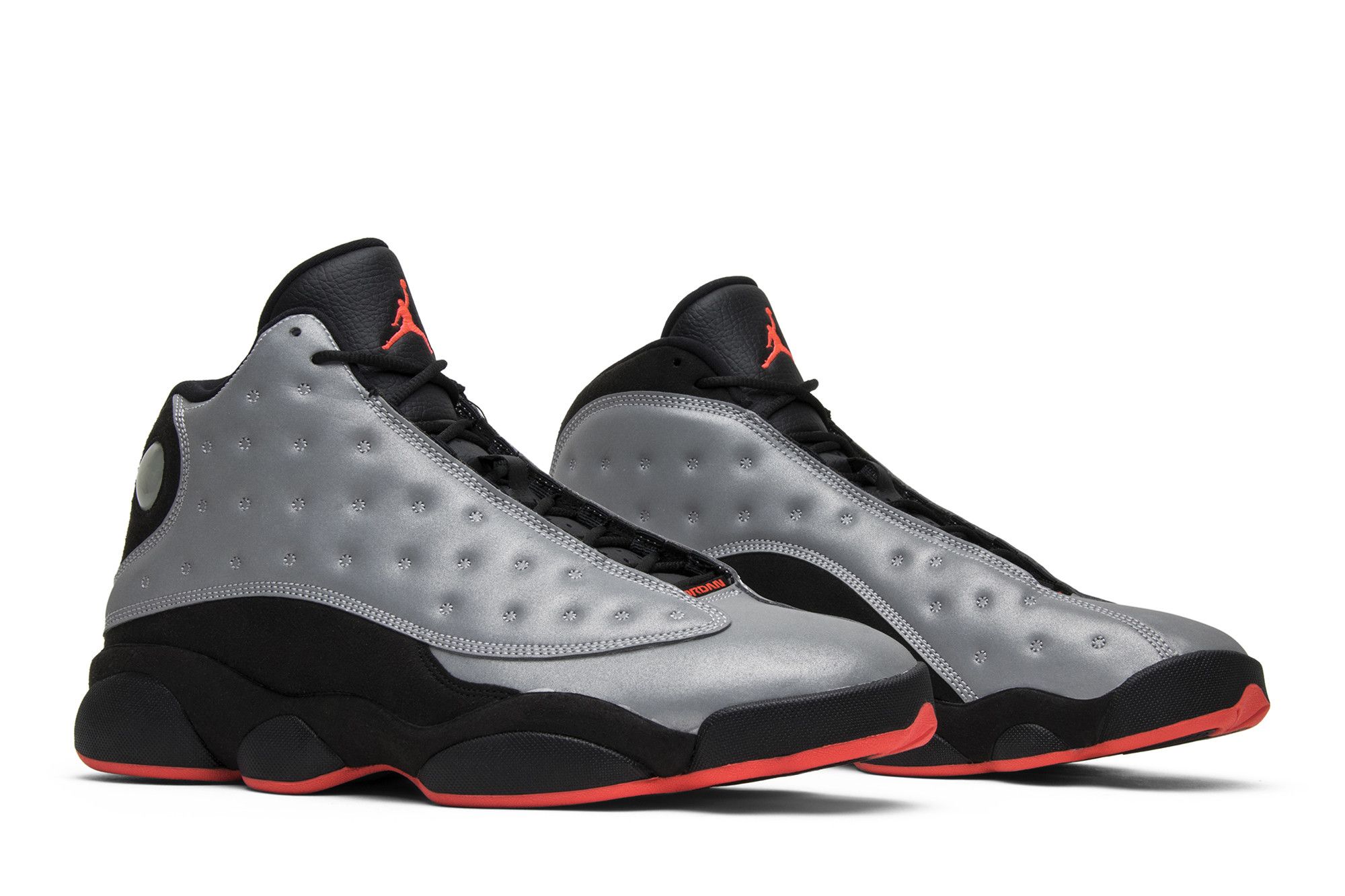 Jordan 13 reflective silver sales