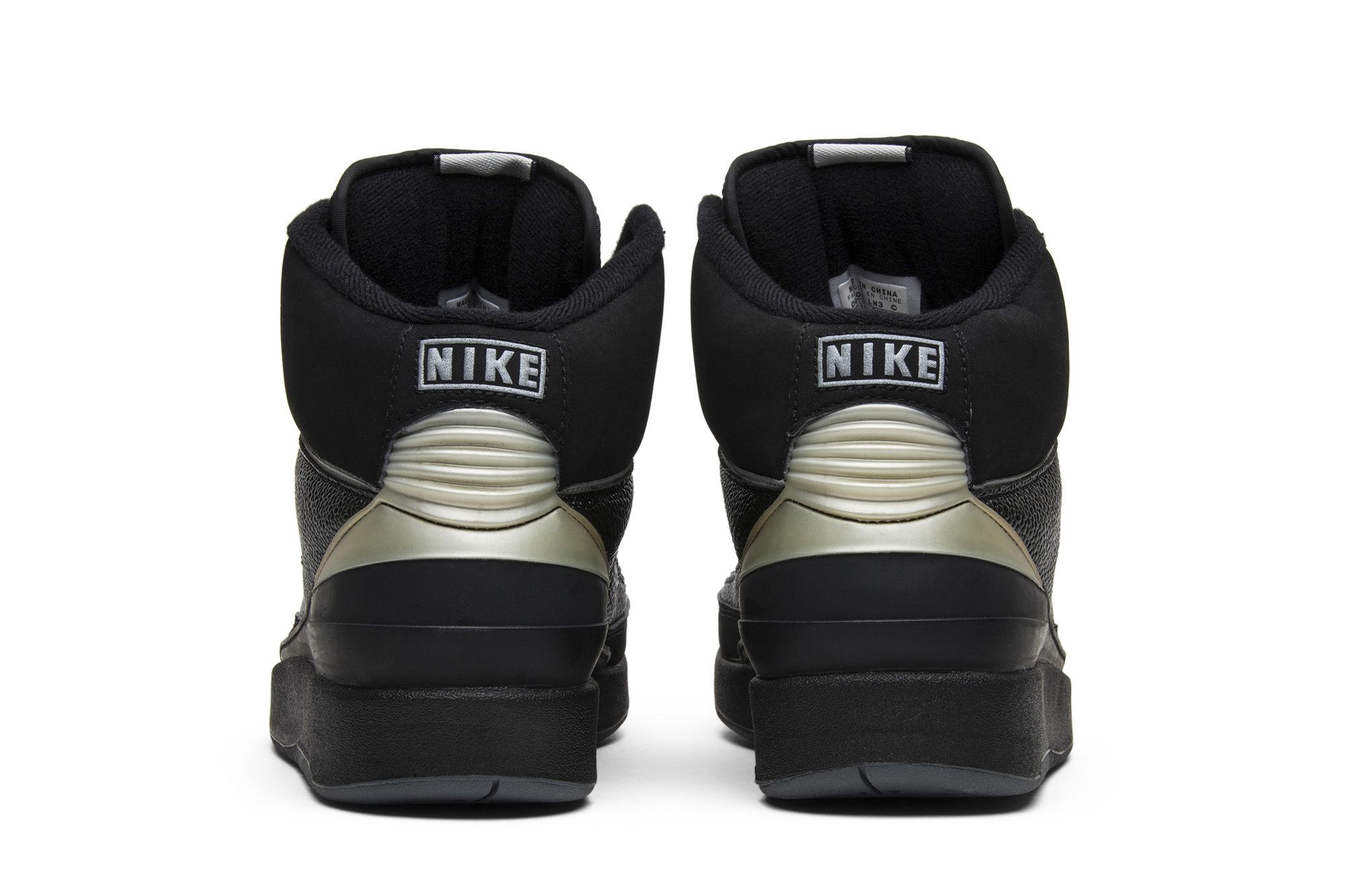 black chrome jordan 2