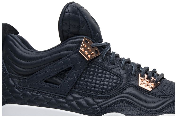 Air Jordan 4 Retro Premium Obsidian
