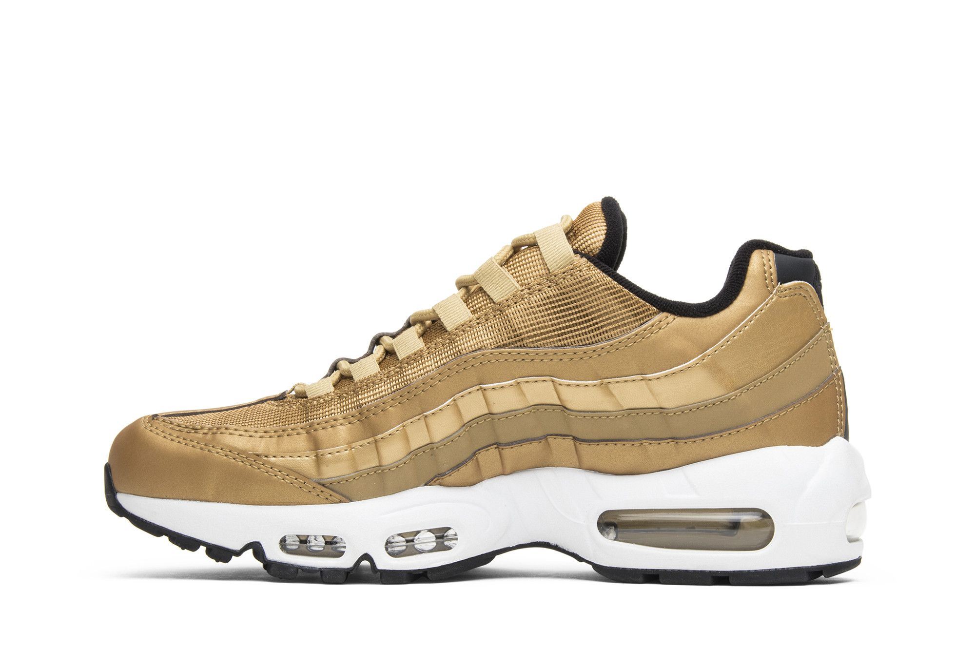 Gold air max 95 womens deals