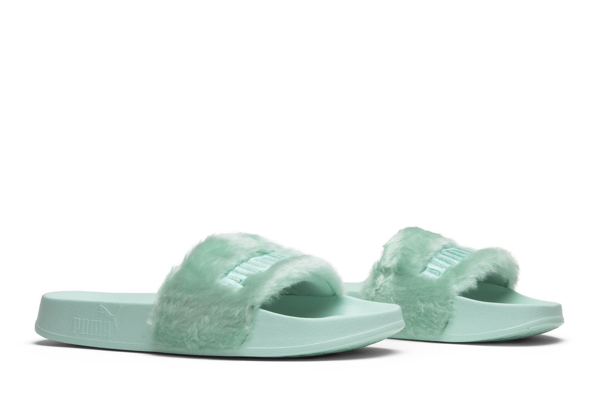 Buy Fenty x Wmns Fur Slide Bay 365772 01 GOAT