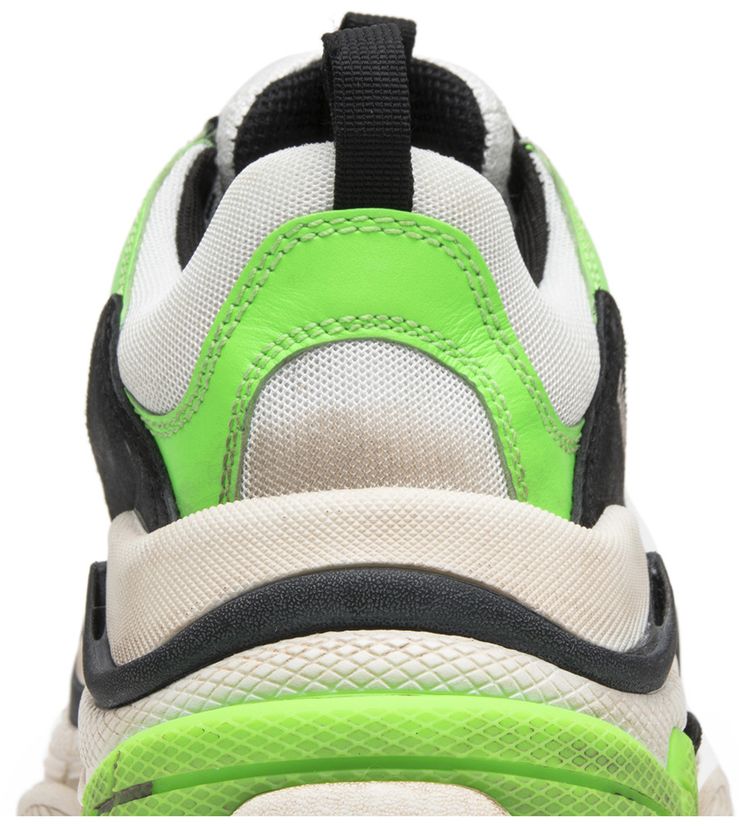 Mr Porter x Balenciaga Wmns Triple S Trainer Neon Green 2018