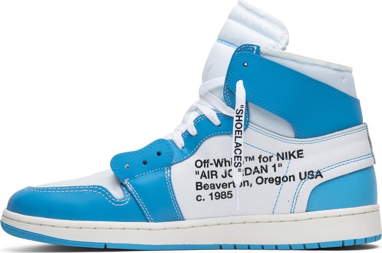 Off White x Air Jordan 1 Retro High OG UNC