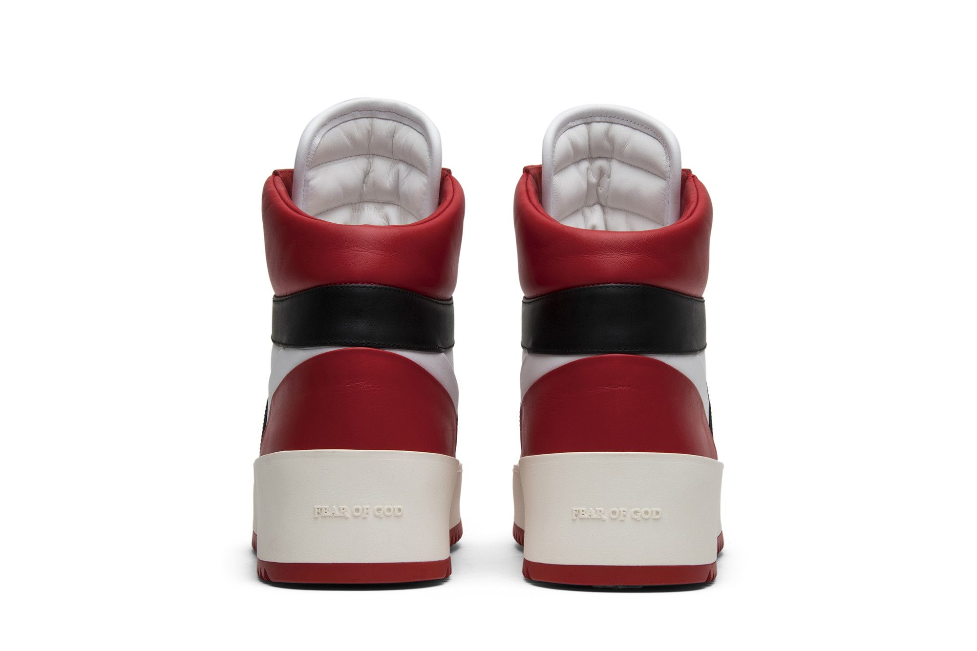 Size 12.5 Fear of God Basketball Sneaker Varsity Red