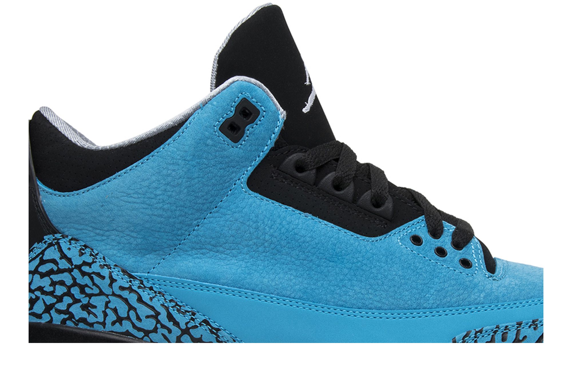 Jordan 3 blue suede discount