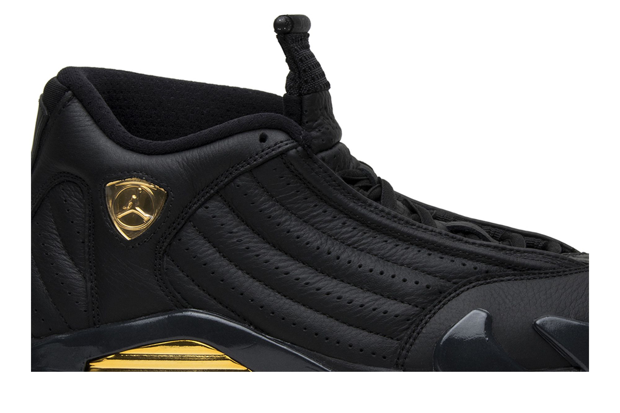 Air jordan 14 black and gold shop