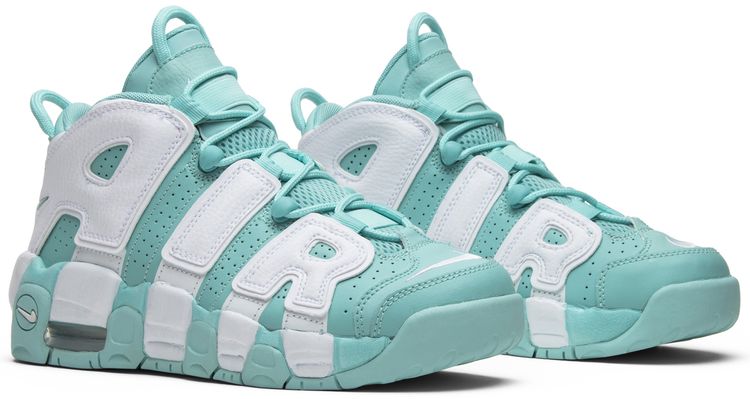Nike Air More Uptempo GS Island Green