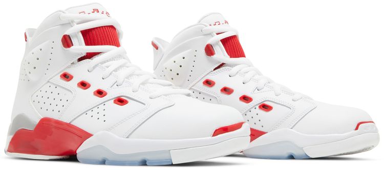 Air Jordan 6 17 23 White Fire Red